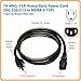 Tripp Lite P007-006 Heavy Duty Computer Power Cord, 15A, 14AWG (NEMA 5-15P to IE Item image 6