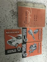 1960 Ford Falcon Servizio Negozio Riparazione Officina Manuale Set W Pezzi OEM - £55.37 GBP