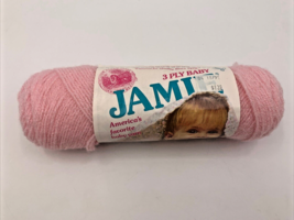 1 Skein Lion Brand Jamie 3 Ply Baby Yarn 201 Pink 1.75 oz, 196y, 50g - £6.64 GBP