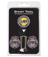 Team Golf NCAA LSU Tigers Divot Tool with 3 Golf Ball Markers Pack, Mark... - $18.95 CAD