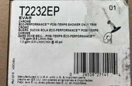 Moen T2232EP Eva Pressure Balanced Shower Trim Package - Chrome - £77.84 GBP