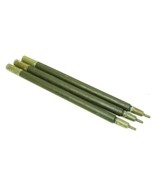 3 QTY USGI MILITARY PUP TENT SHELTER HALF MOSQUITO NET POLES  DATED 50s ... - $20.65