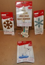 Christmas Kids Craft Kits Ornaments Paper &amp; Wood 4pks Mix Lot 43pc Total 175R - £6.78 GBP
