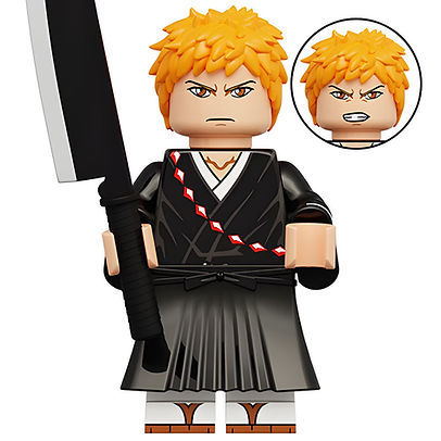 Minifigure Ichigo Kurosaki US Seller - $9.98