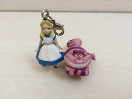 Disney Cheshire Cat And Alice in Wonderland Charm, Pendant. pretty, RARE - $19.99
