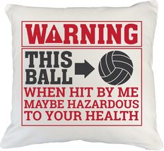 Warning. This Ball When Hit by Me Maybe Hazardous to Your Health. Funny ... - $24.74+