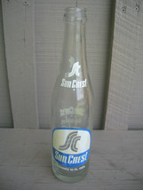 Old Vintage Sun Crest Beverages Soda Pop Bottle 10 fl. oz. ~ Monarch-Nug... - £11.62 GBP