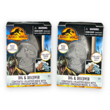 Set of 2 Jurassic World Surprise Mystery Dinosaur Dig &amp; Discover Kits NEW - $11.87