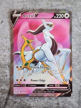 Pokemon TCG Arceus V Sword &amp; Shield: Brilliant Stars 165/172 Holo Ultra Rare - £5.96 GBP