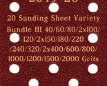Milwaukee 2649-20 - 17 Different Grits - 20 Sheet Variety Bundle III - £15.73 GBP
