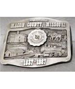 Vintage  collectable Macon county,  Missouri  belt buckle  - £31.35 GBP