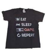 TULTEX - NINTENDO-Youth Large  T Shirt - EAT - SLEEP - GAME - REPEAT -RN... - $192.87 MXN