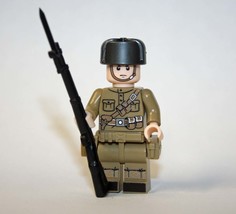 Gift Minifigure Russian Guard WW2 Army Soldier I Fast Ship - $6.36