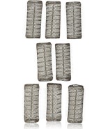 Brush Rollers and Pins Hair Curlers 2 Pack 8 Rollers Bristles Curls Hair... - $25.87 CAD