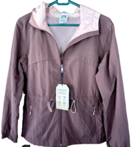 Avalanche Women’s Pathfinder Ripstop Brown Light weight Jacket Size Smal... - $34.62