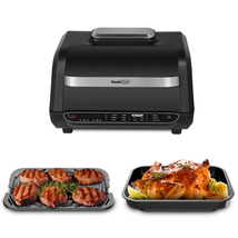 Geek Chef Airocook Smart 7-in-1 Indoor Electric Grill Air Fryer Family Large Cap - £180.58 GBP