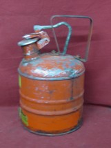 Vintage 1970s Safety Steel Gas Can - $29.69