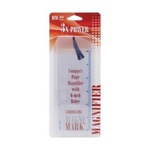 Carson 3x MagniMark Fresnel Magnifier with 6 inch Ruler  - £6.02 GBP
