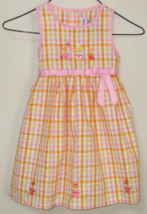 Youngland Multi Color Sleeveless Dress Girls Toddler Size 4T - $7.95