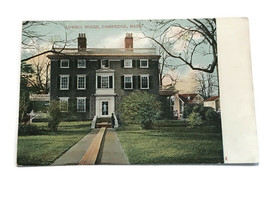 Lowell House Cambridge MA Massachusetts Color Postcard Unposted Undivided Back - £10.83 GBP