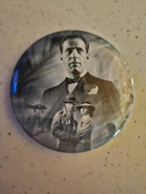 Casablanca Humphrey Bogart Round Fridge Magnet - $1.50