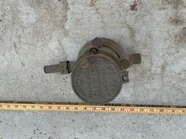 Vintage/Antique Portable Brass Neptune Trident Portable Water Meter Cloc... - £126.67 GBP