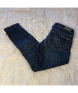 AG Adriano Goldschmied’s The Stilt Crop Jeans, Size 26, Cotton Blend, Denim - $49.99