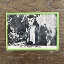 1963 Rosan Terror Monster Series Green The Blood Of Dracula #10 C - $16.44