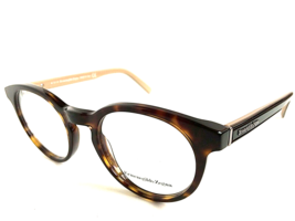 New Ermenegildo Zegna EZ 5024 056 Tortoise Round 47mm Men&#39;s Eyeglasses Italy - £119.61 GBP