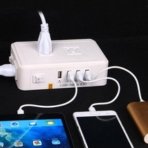 Color: Black - Mix Master Charging Hub For AC And USB Outlets - $1,707.72 MXN