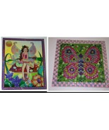 LOT of 2 Melissa &amp; Doug -Feary Fantasea wall art decor portrait - $15.07 CAD