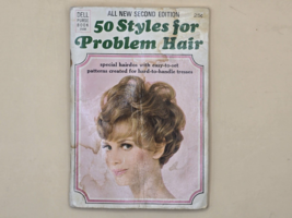 DELL PURSE BOOK &quot;50 STYLES FOR PROBLEM HAIR&quot; 2ND EDITION-1966 - $17.05