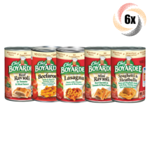 6x Cans Chef Boyardee Variety Flavor Pasta In Sauce 15oz ( Mix &amp; Match! ) - $28.73