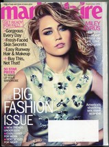 Marie Claire Magazine September 2012- Miley Cyrus- Fashion- Beauty- Health - £24.79 GBP