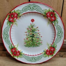 Pioneer Woman Holiday Cheer 2-Tier Ceramic Server--BOTTOM Plate Only Replacement - £17.80 GBP