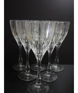Set of 6 Royal Crystal Rock SOLARIS 8 oz Wine Glasses, 8.25&quot;, Tall Clear... - $50.00