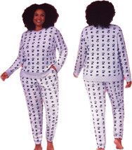 Peanuts Womens 2 Piece Silky Stretch Fleece Pajama Set - $24.99