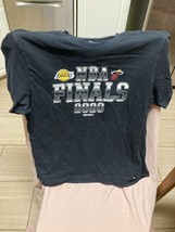 Las Angels Lakers VS Miami Heats NBA Finals 2020 47 Brand Shirt Size 2XL - £15.96 GBP