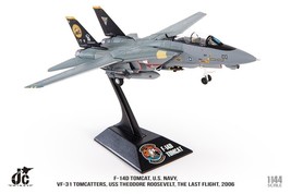 F-14D F-14 Tomcat VF-31 &quot;Tomcatters&quot; US NAVY 2006 1/144 Scale Diecast Model - £47.58 GBP