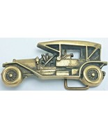 Vintage 1978 Duesenberg Model Car Belt Buckle Solid Brass Baron Buckle  EUC - $20.74