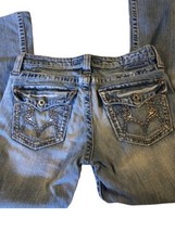 Big Star Boot Cut Womens Size 29R Blue Jeans 29x28 Low Rise Made In USA - £24.71 GBP