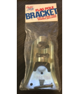 Flag Pole Bracket 3/4” Holder Steel USA Betsy Flags - Includes Mounting ... - $11.25