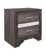 Chrome Nightstand with Hidden Jewelry Drawer - €277,22 EUR