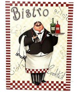 Kitchen Collection Canvas Bistro Chef Wall Art 16 1/4&quot; x 12 1/4&quot; - £15.45 GBP