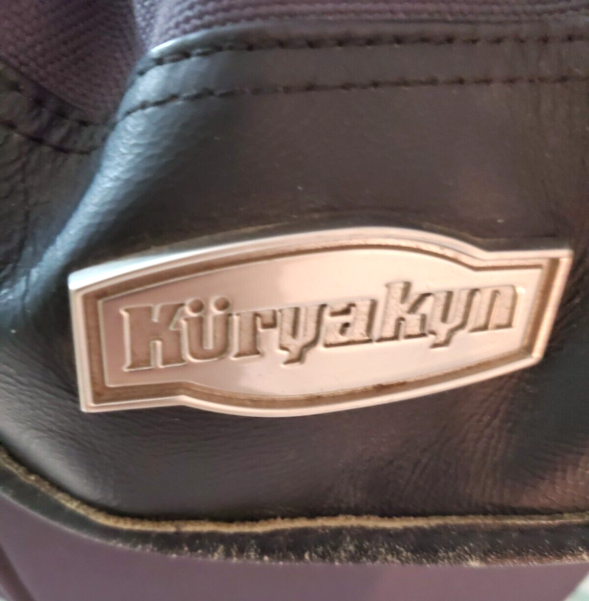  Saddle Bag Throw Over Luggage Gear for Motorcycle/ Black Canvas/Brand: Kuryakyn - $89.99
