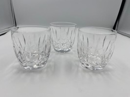 Set of 3 Waterford Crystal KILDARE Old Fashioned Whiskey Glasses - £234.54 GBP