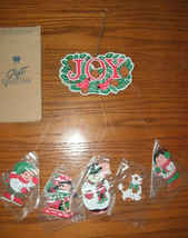 NEW Avon Gift Collection Joyful Seasons Mobile Christmas Decoration meta... - $9.95