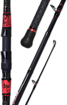 Surf Fishing Rod Graphite Travel Fishing Pole 2PC/3PC Portable Solid Carbon Fibe - £73.35 GBP+