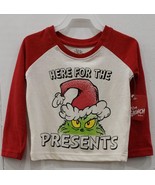 Grinch Toddler Boys Long Sleeve Here For The Presents T-Shirt Multicolor... - $346.45 MXN