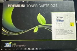 Premium Toner Cartridge CE402A Yellow Toner Cartridge M551 500 MFP M575 Sealed - £36.49 GBP
